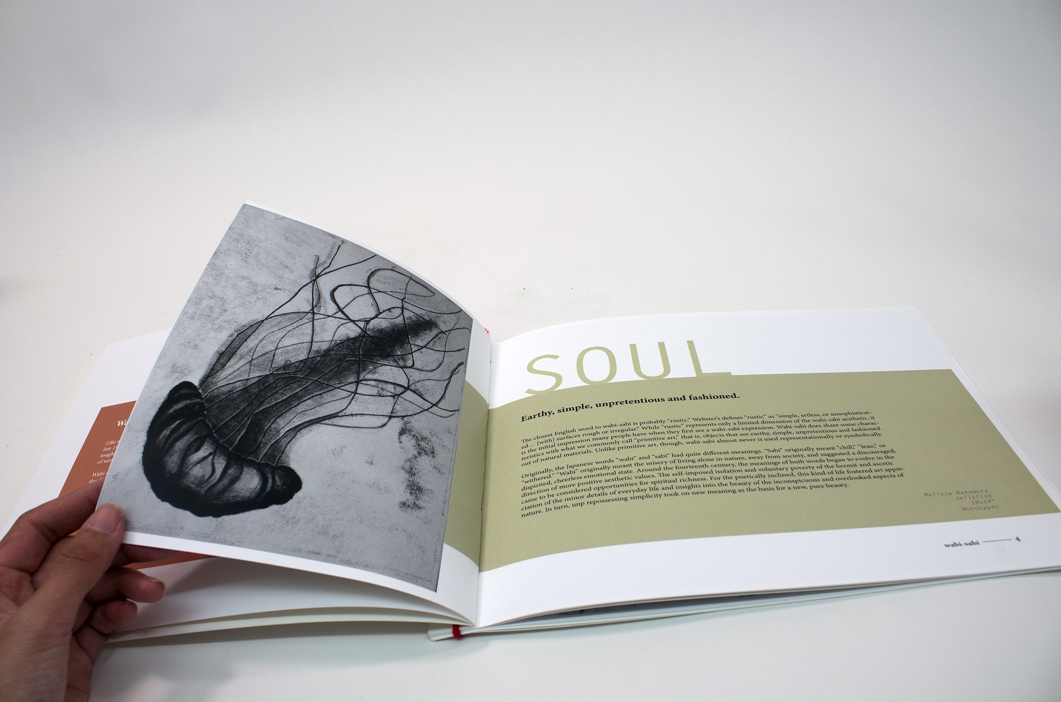 Book Design Wabi Sabi Melissa Liane